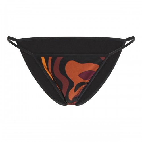 BURGUNDY AND GOLD LYCRA BOTTOM