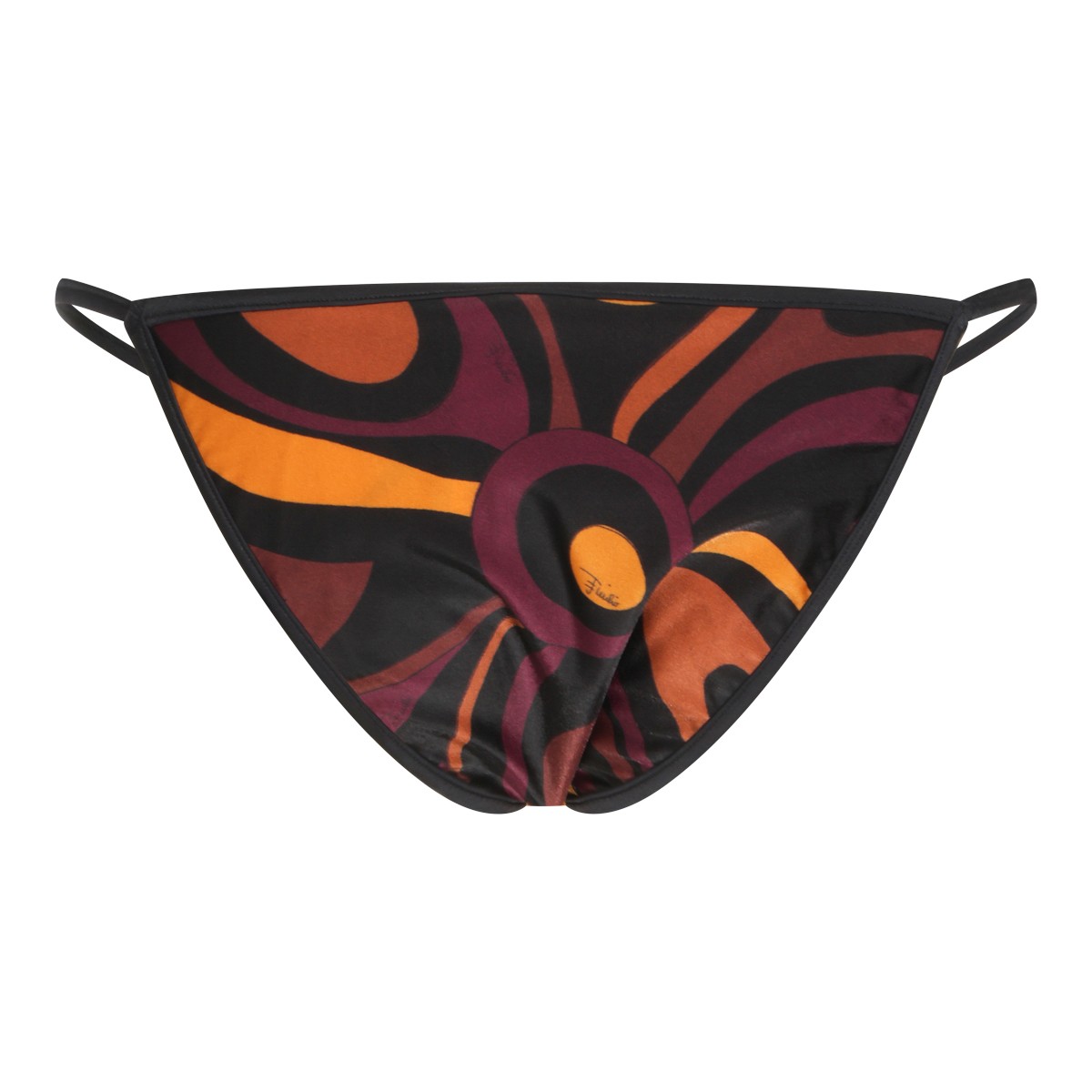 BURGUNDY AND GOLD LYCRA BOTTOM