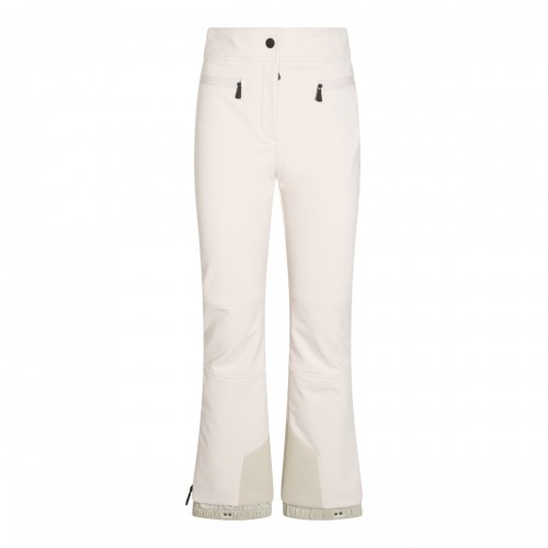 WHITE SKI TROUSERS