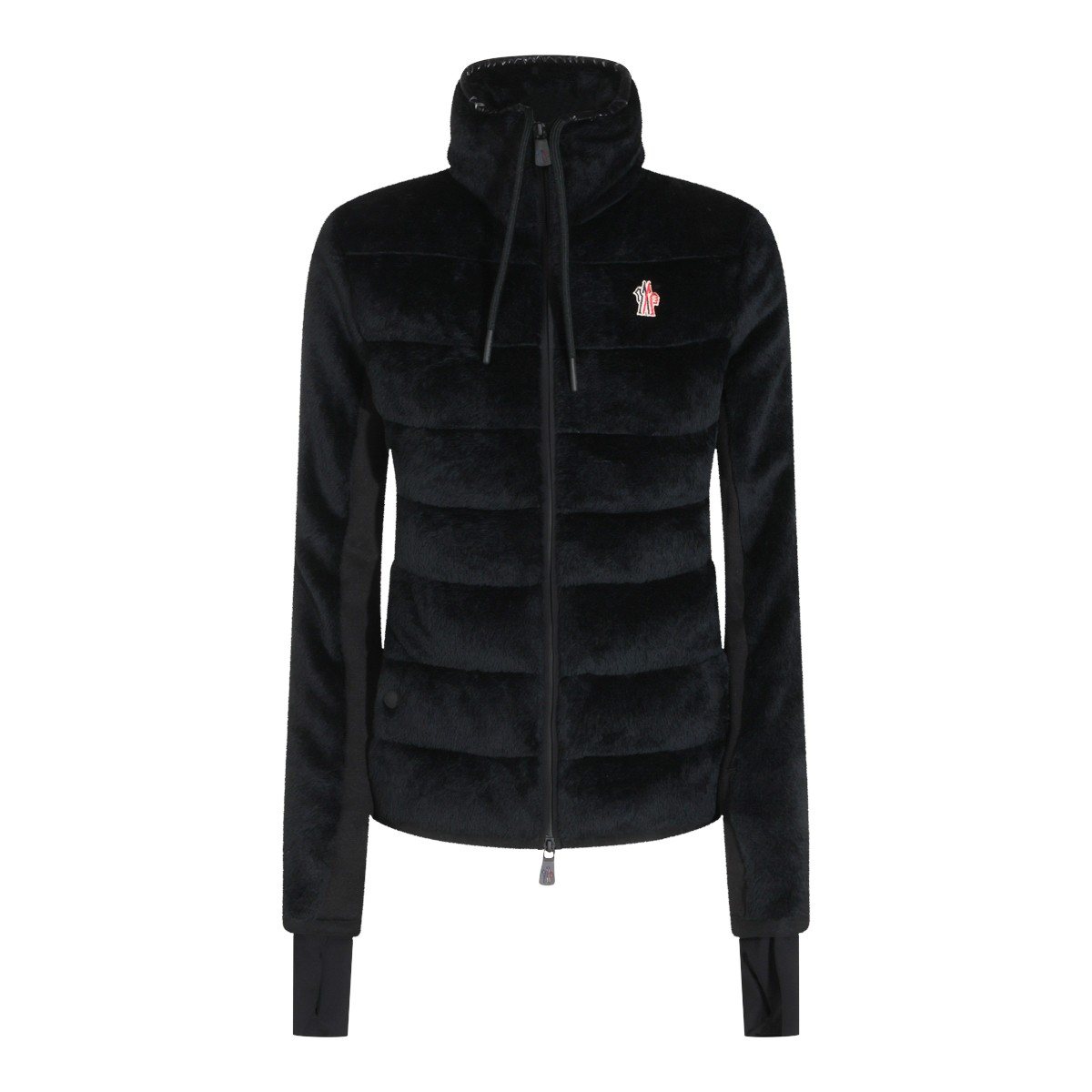 BLACK PADDED CASUAL JACKET