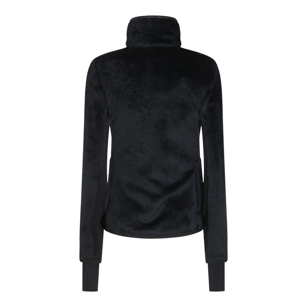 BLACK PADDED CASUAL JACKET