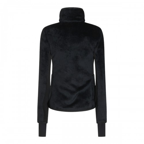 BLACK PADDED CASUAL JACKET