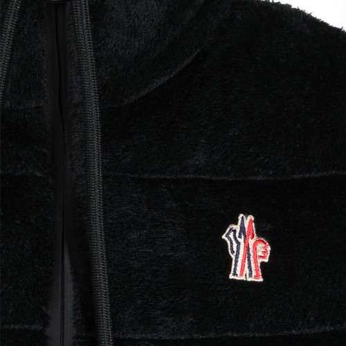 BLACK PADDED CASUAL JACKET