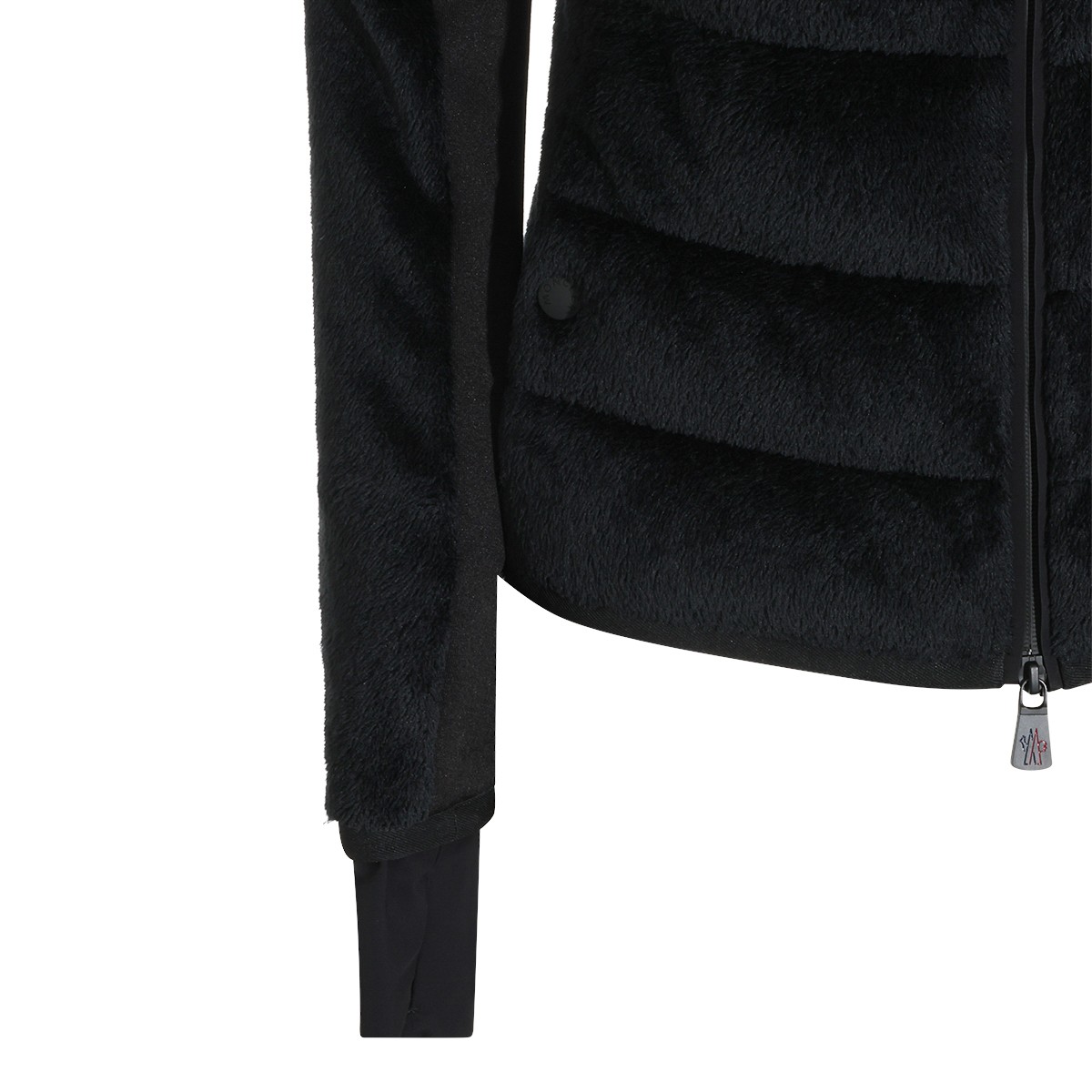 BLACK PADDED CASUAL JACKET