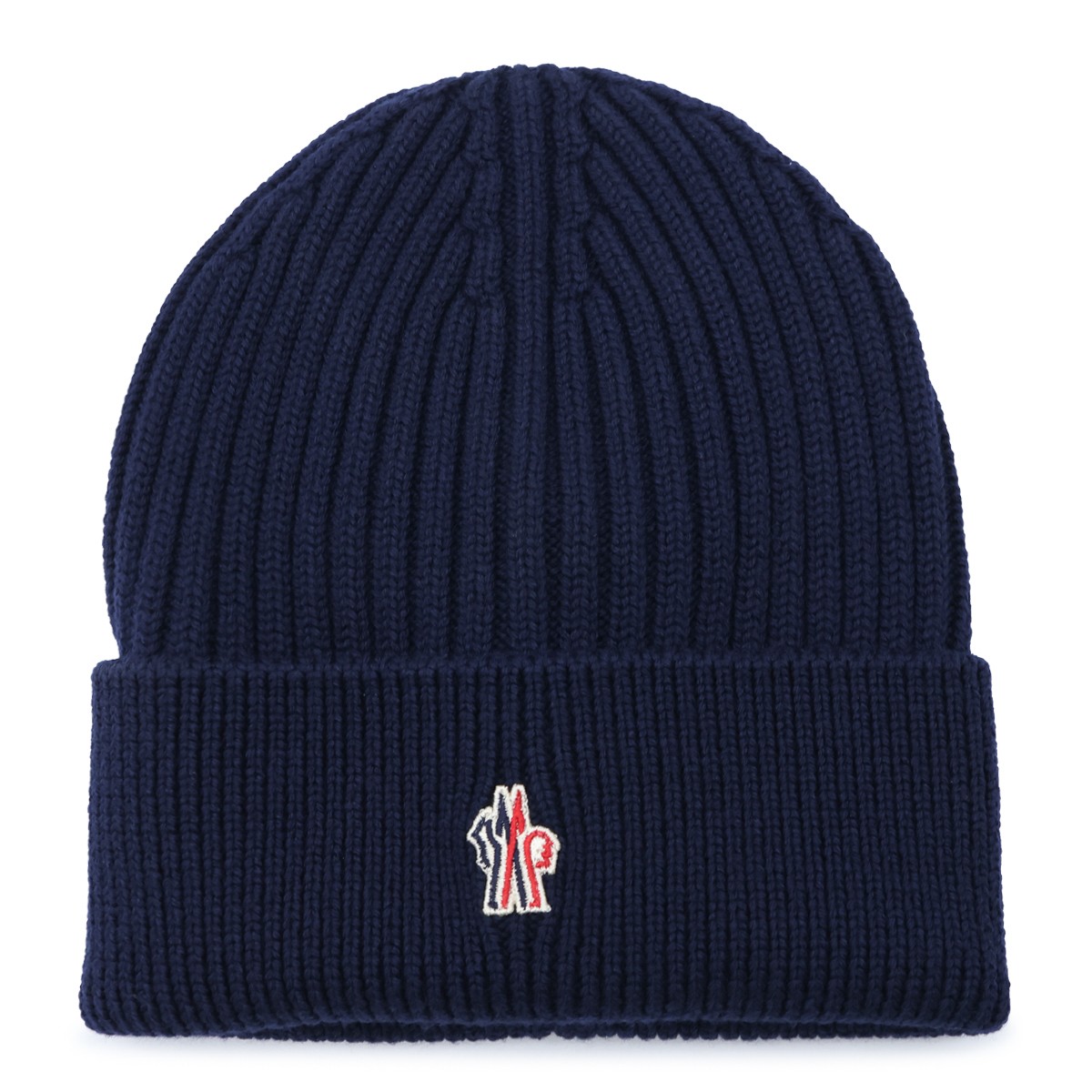 NAVY VIRGIN WOOL BEANIE