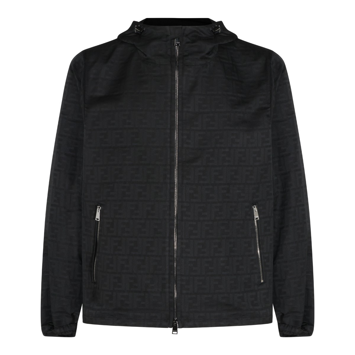 BLACK NYLON JACKET