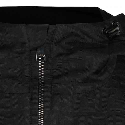 BLACK NYLON JACKET