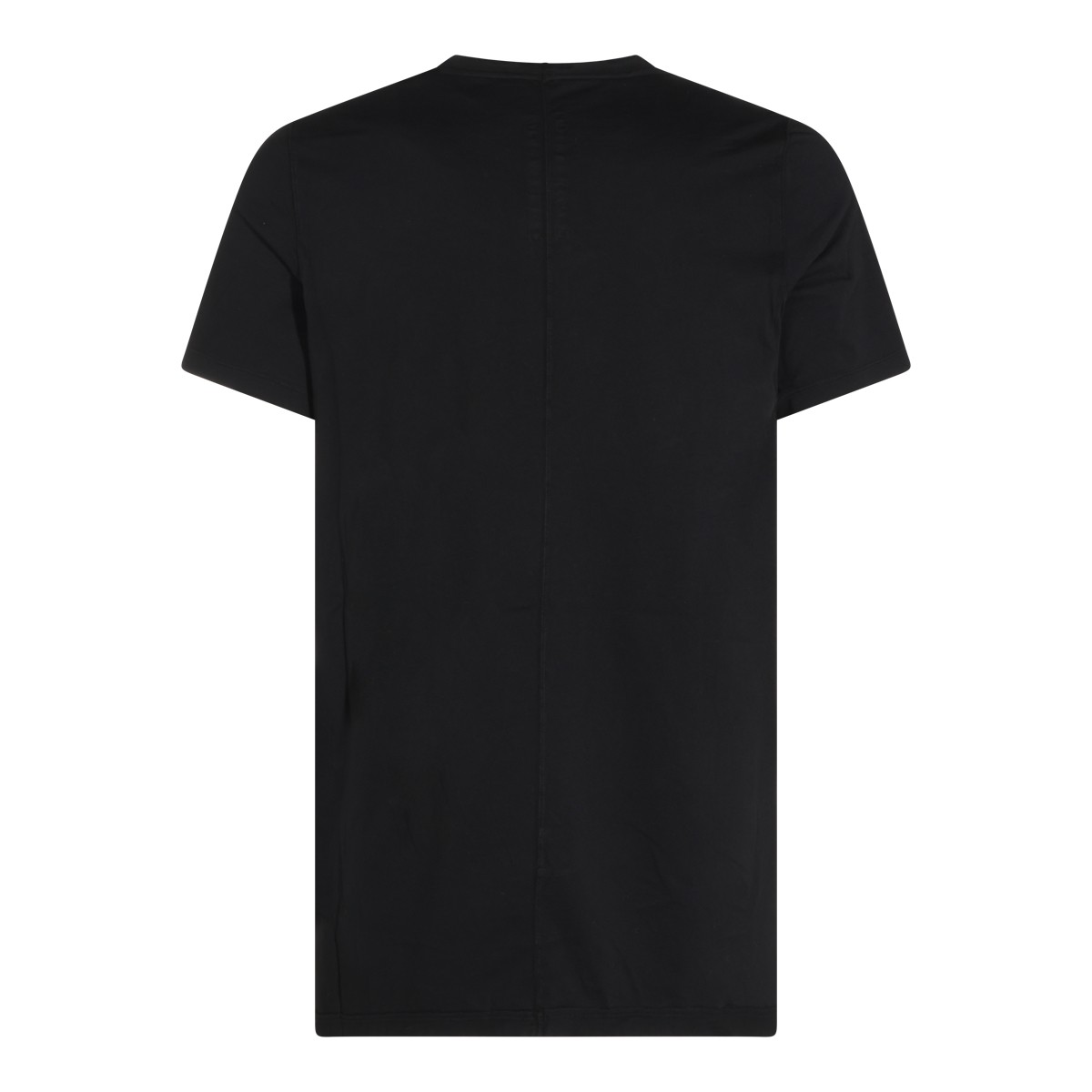 BLACK AND PEARL COTTON LEVEL T-SHIRT