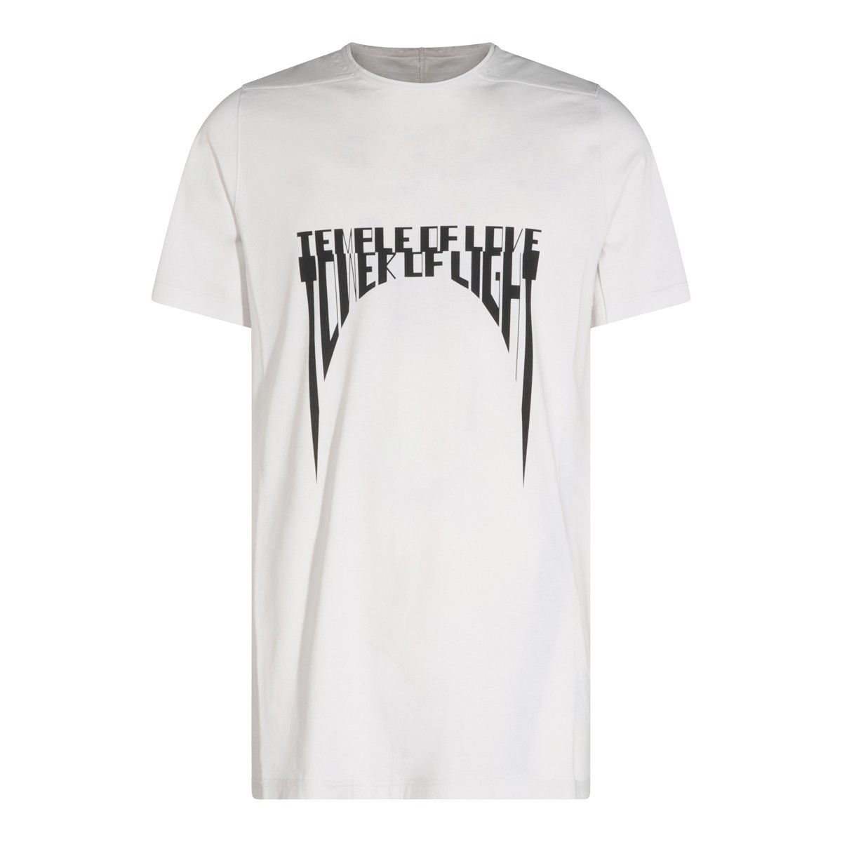 WASH AND BLACK COTTON LEVEL T-SHIRT