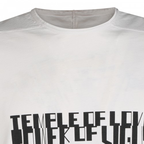 WASH AND BLACK COTTON LEVEL T-SHIRT