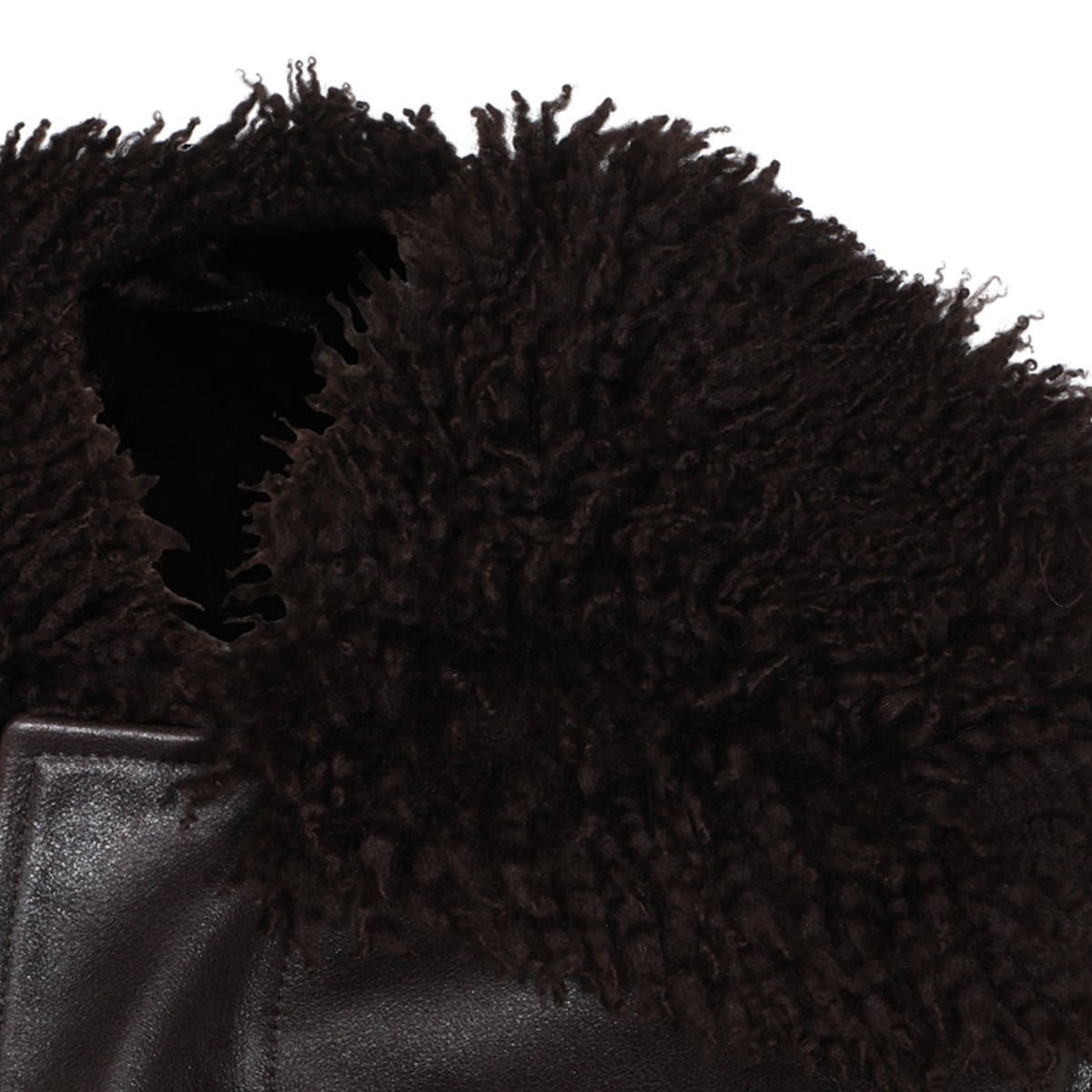 EBONY PILOT BLOUSON LEATHER JACKET