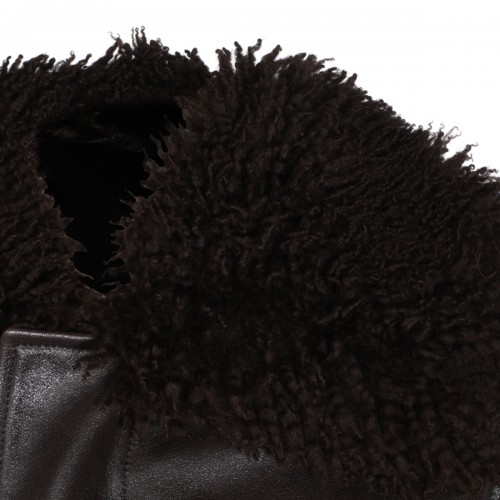 EBONY PILOT BLOUSON LEATHER JACKET