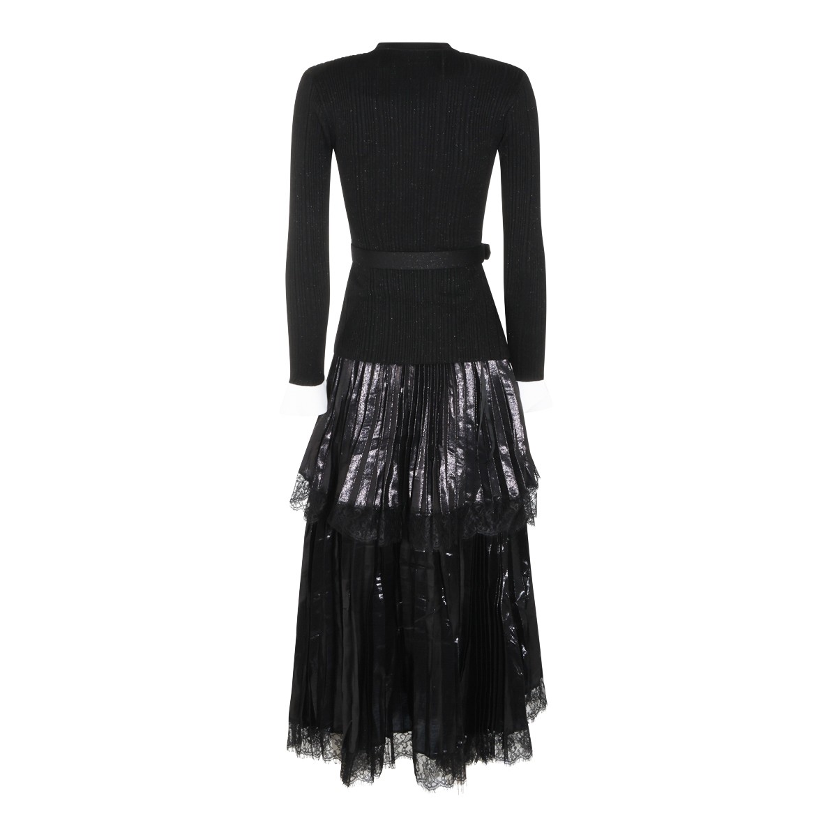 BLACK MIDI DRESS