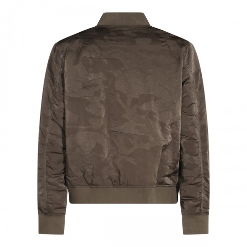 BEIGE CAMOUFLAGE CASUAL JACKET