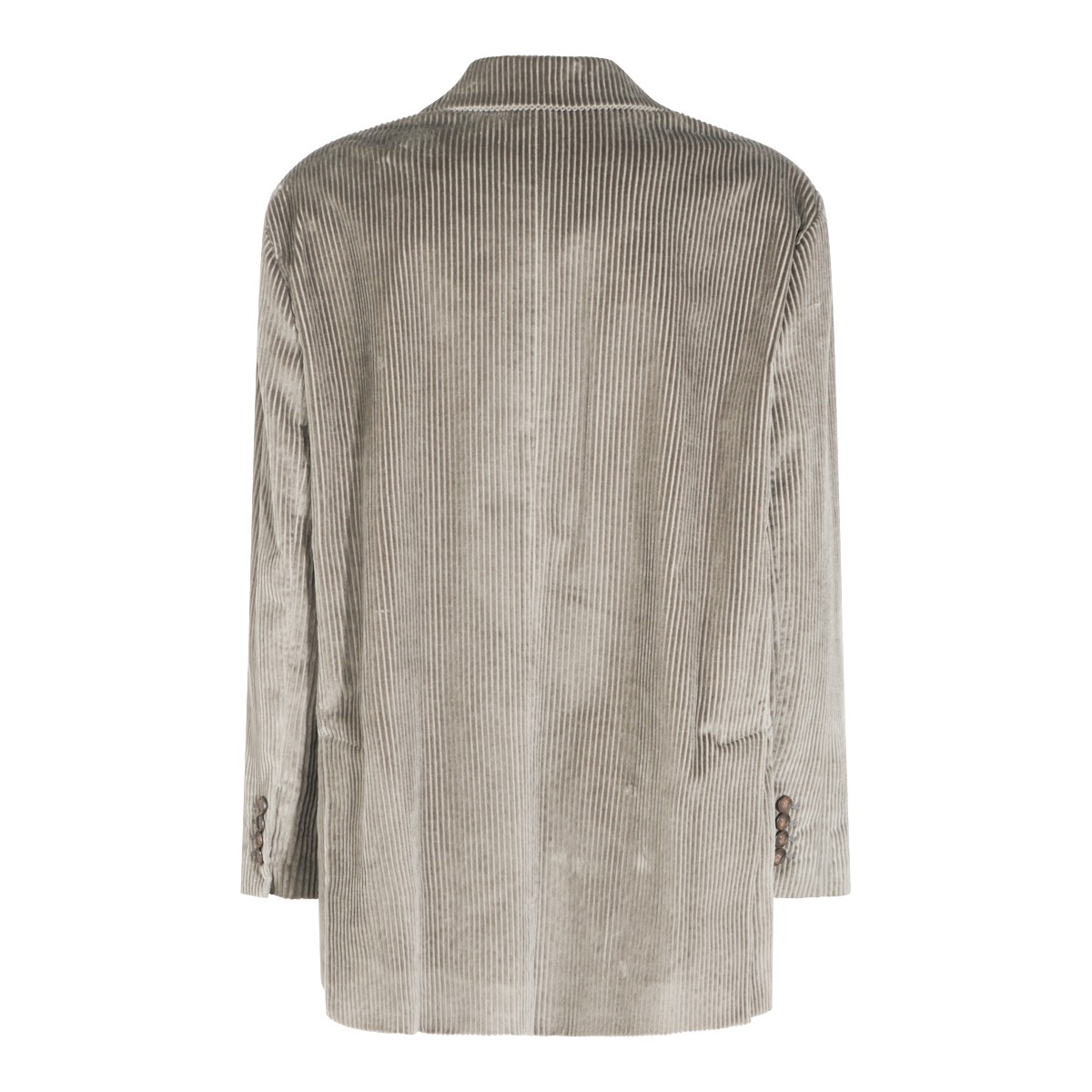 GREY ORIGAN COTTON BLAZER