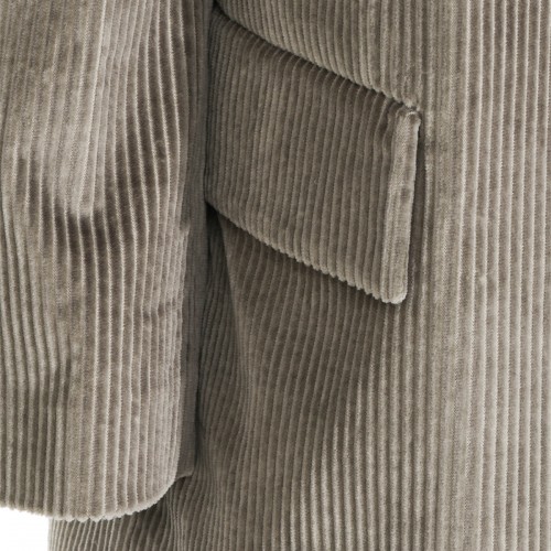 GREY ORIGAN COTTON BLAZER
