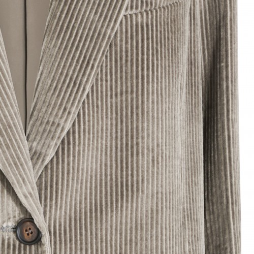 GREY ORIGAN COTTON BLAZER