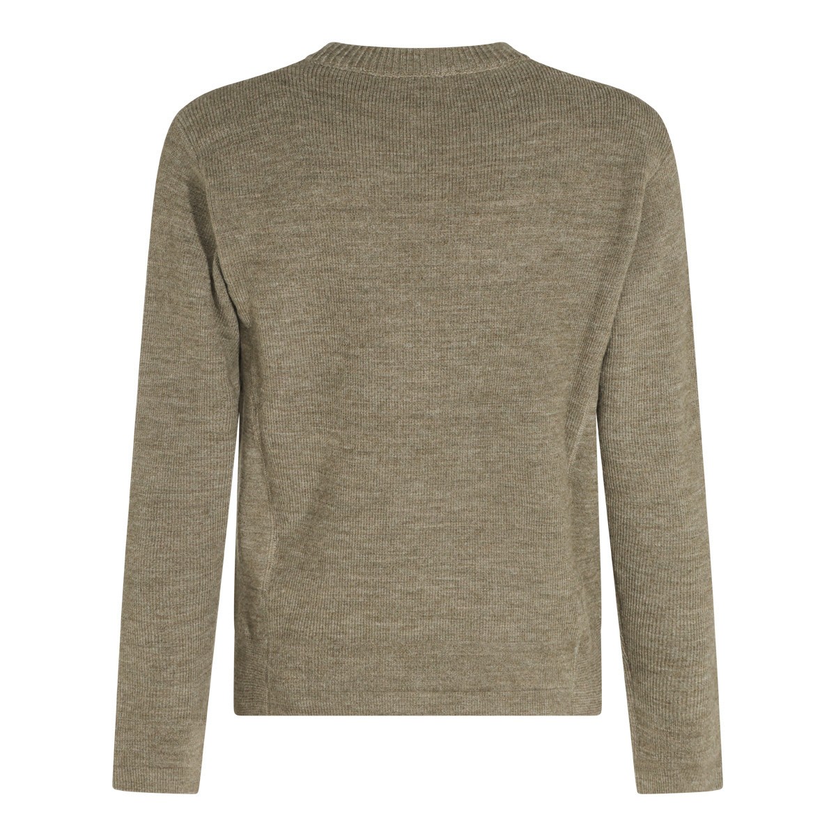 DARK GREEN WOOL KNITWEAR