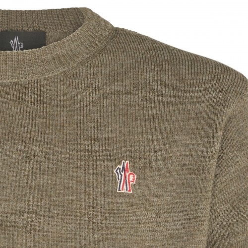 DARK GREEN WOOL KNITWEAR