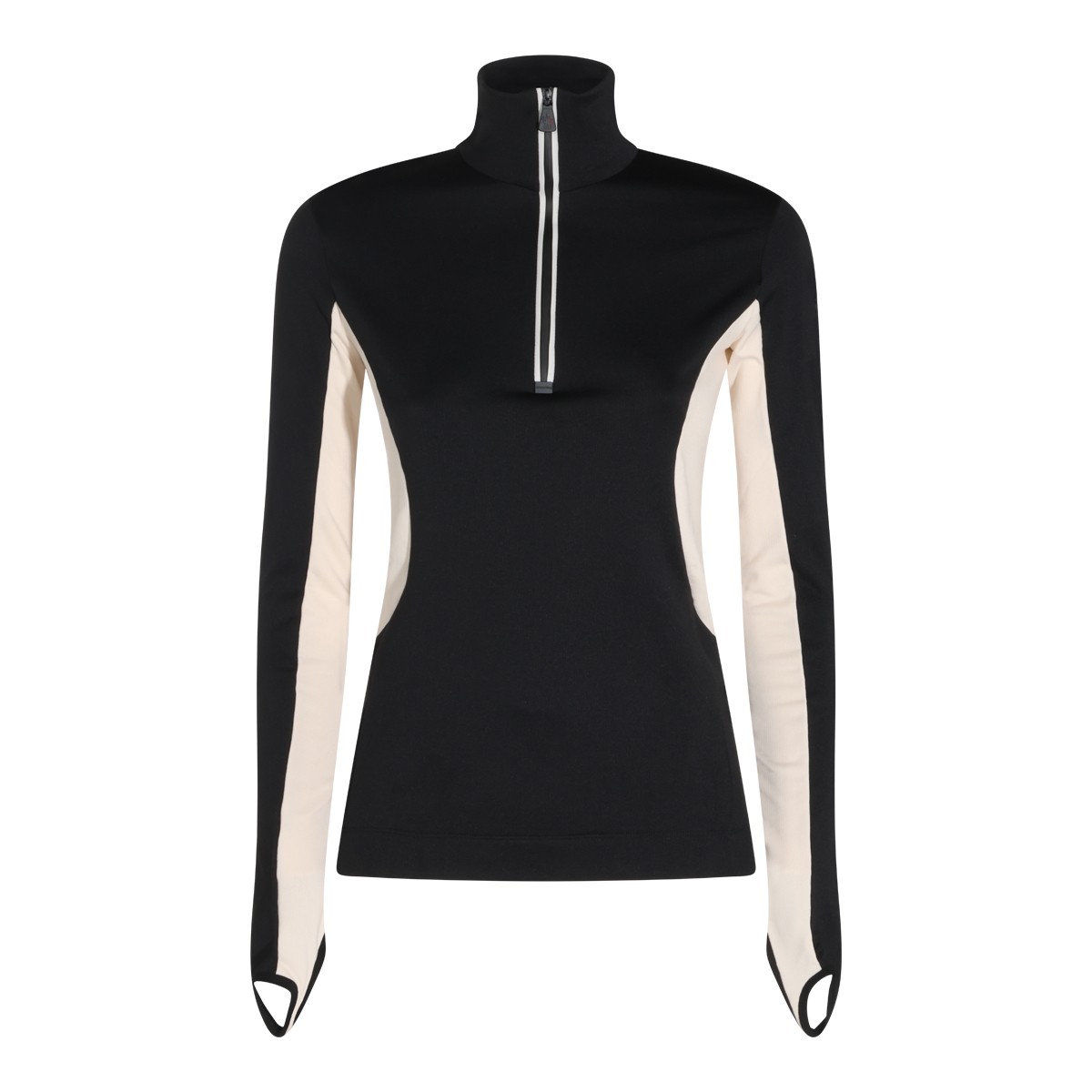 BLACK STRETCH TOP