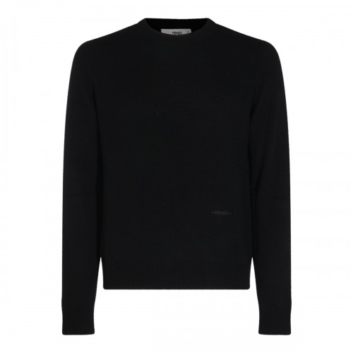 BLACK CASHMERE SWEATER