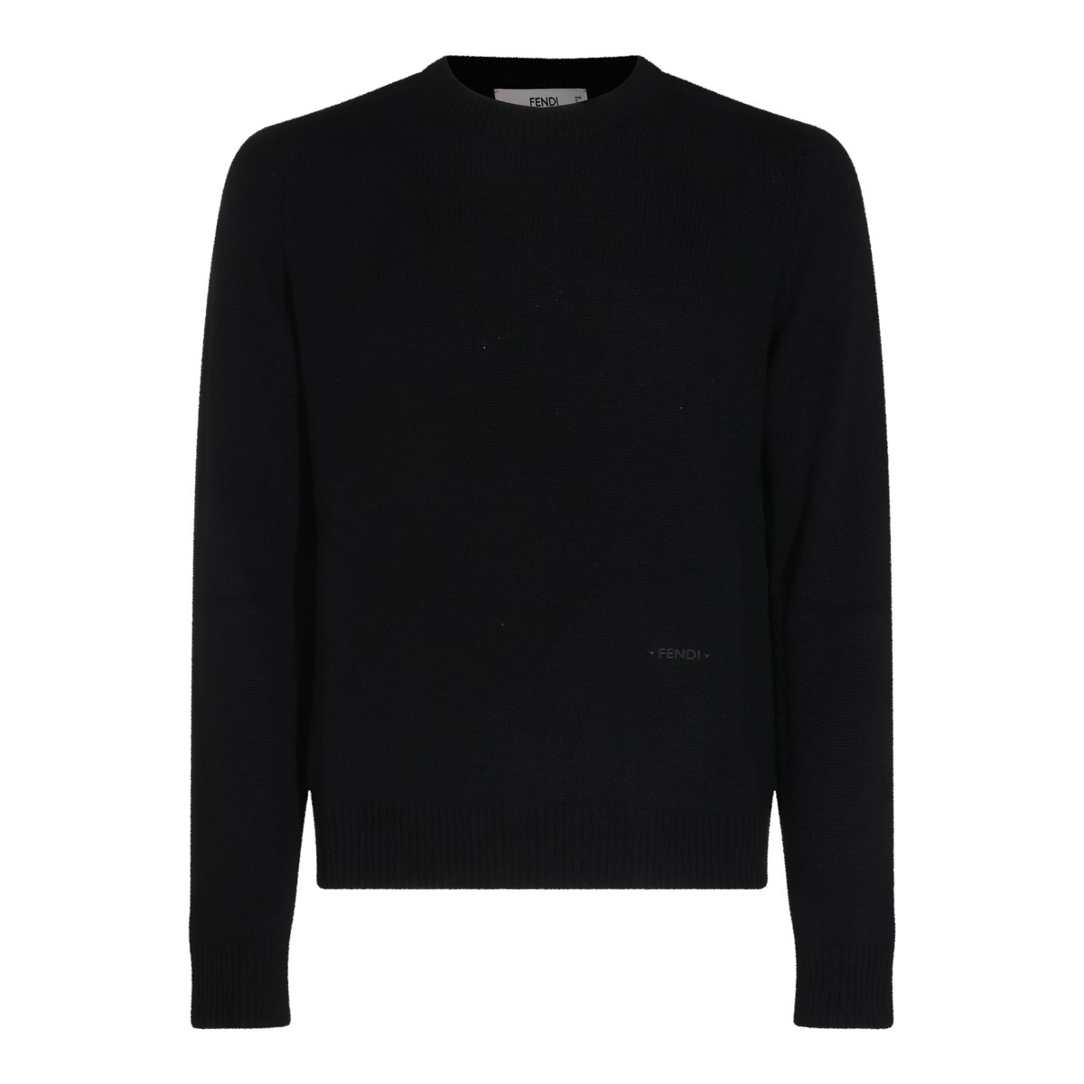 BLACK CASHMERE SWEATER