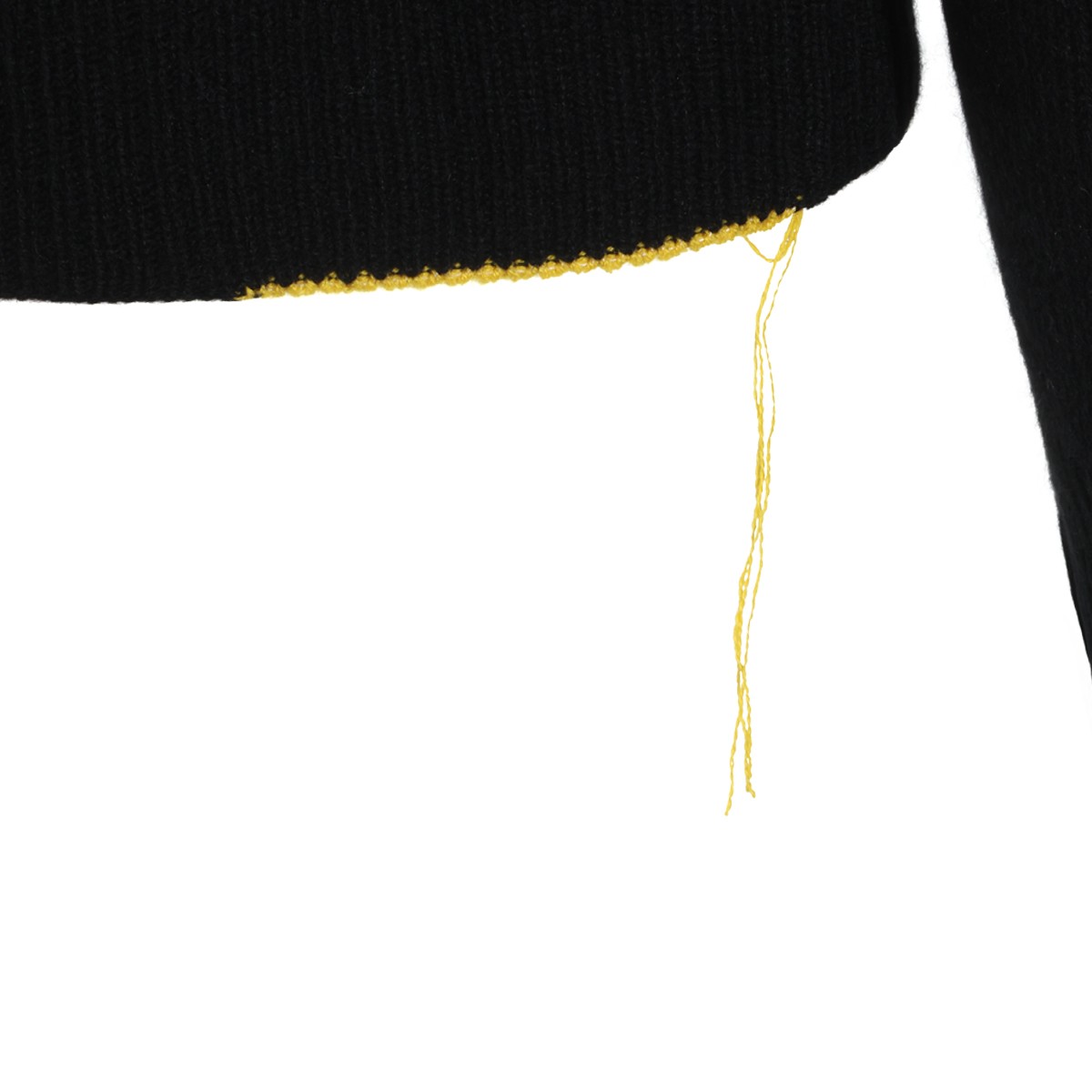 BLACK CASHMERE SWEATER