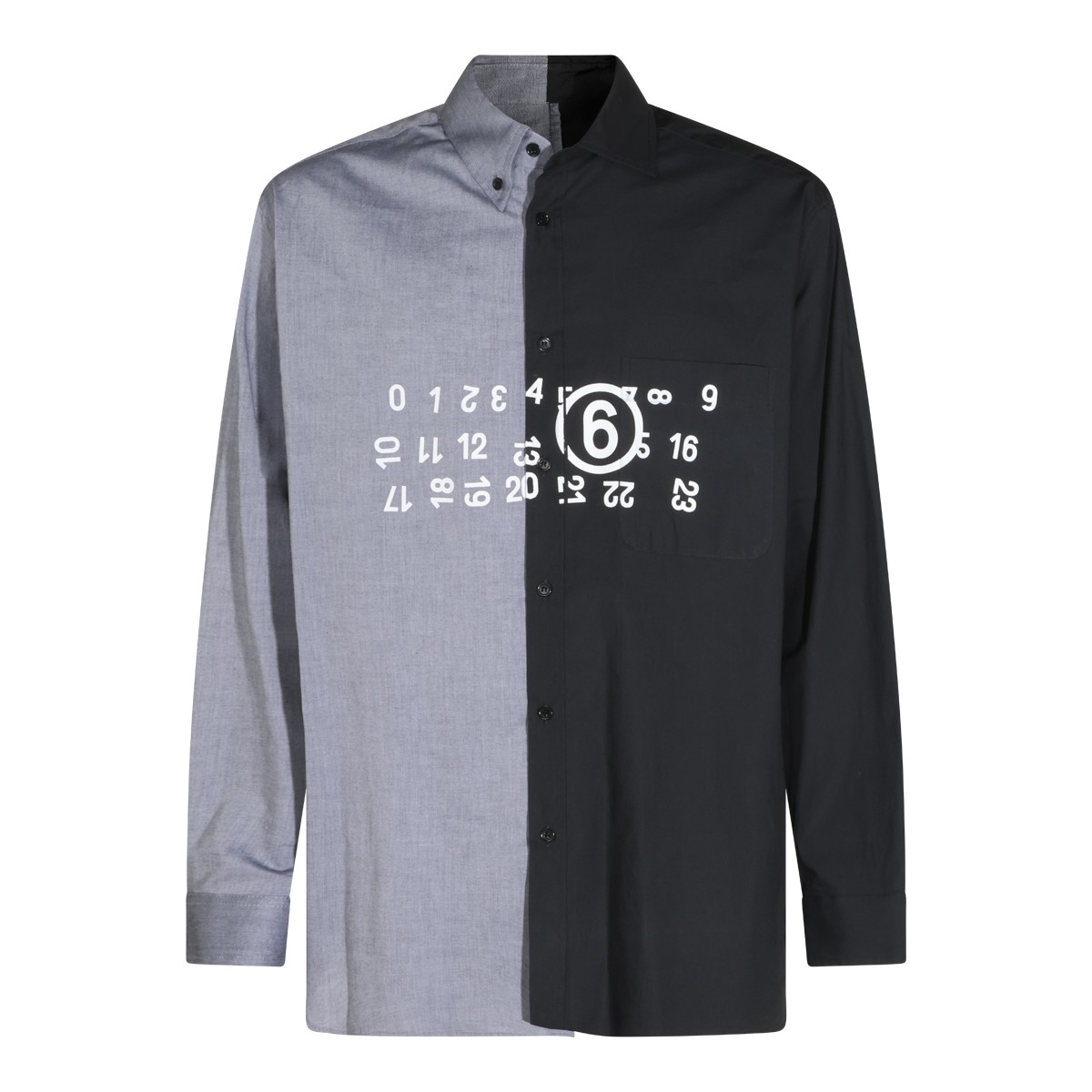 MULTICOLOR COTTON NUMBER SHIRT