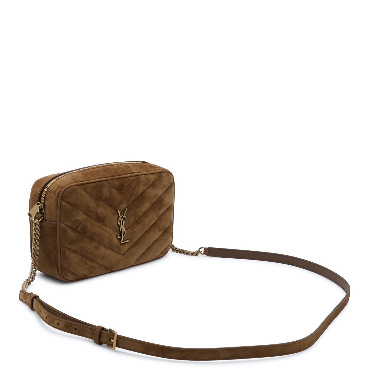 ORANGE CARAMEL COGNAC SUEDE LOULOU...