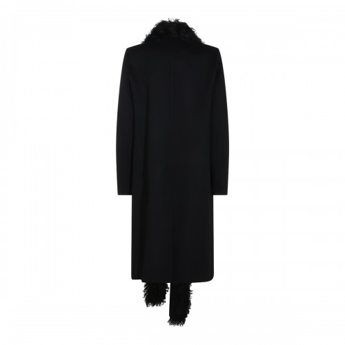 BLACK WOOL COAT