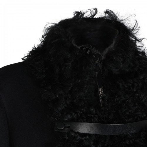 BLACK WOOL COAT