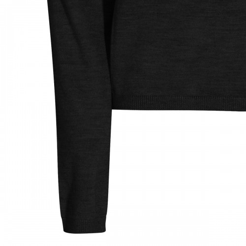BLACK CASHMERE KNITWEAR