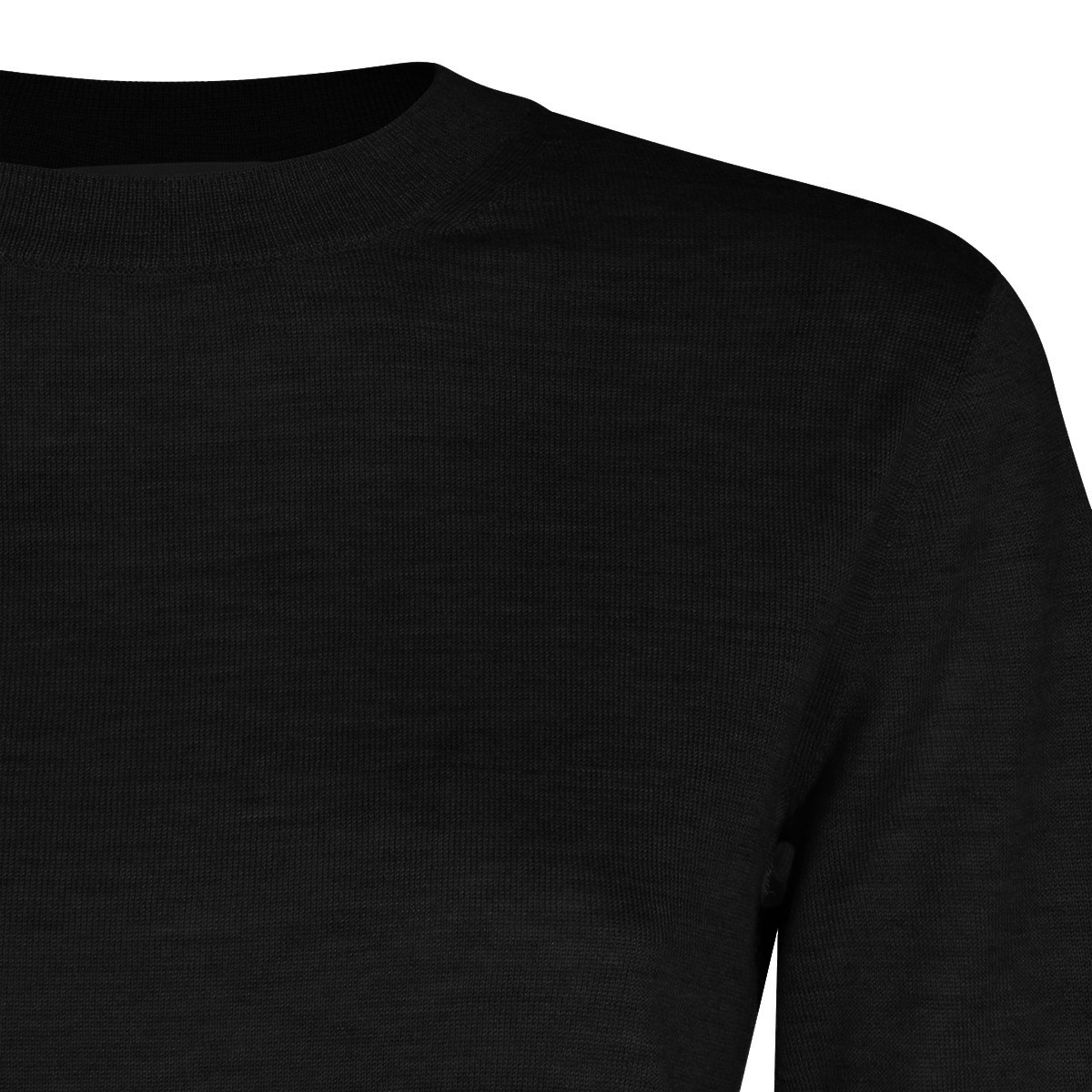 BLACK CASHMERE KNITWEAR