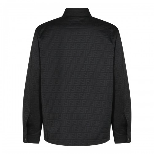 BLACK NYLON JACKET 2