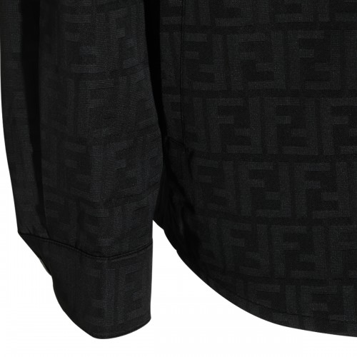 BLACK NYLON JACKET