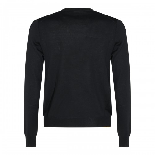 BLACK WOOL SWEATER