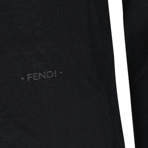 BLACK WOOL SWEATER