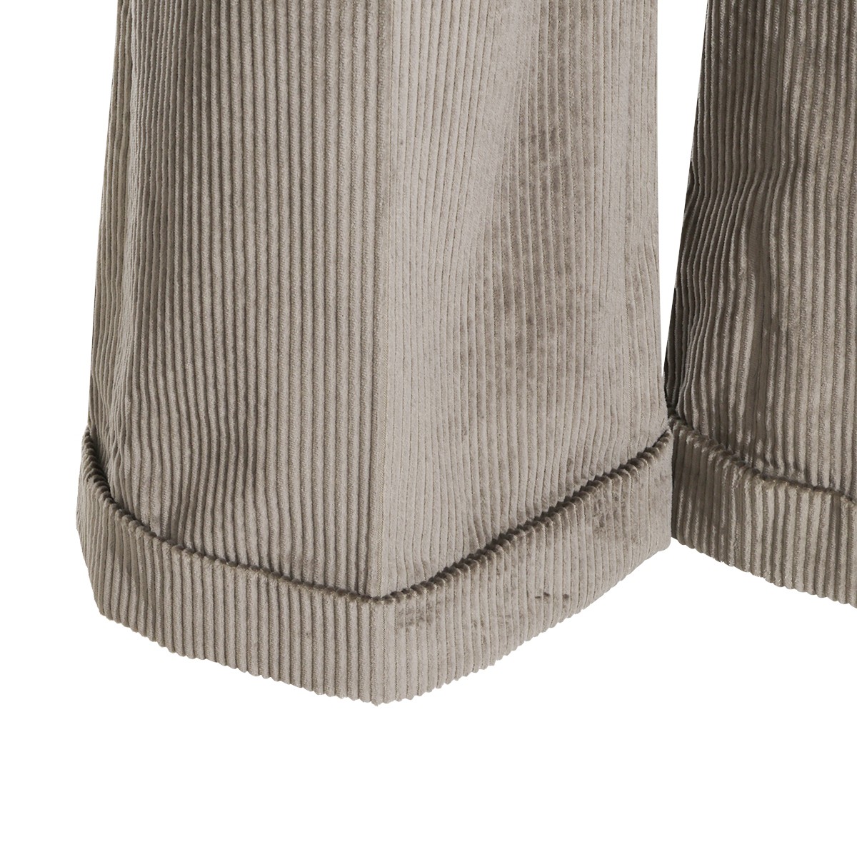GREY ORIGAN COTTON TAILORED PANTS