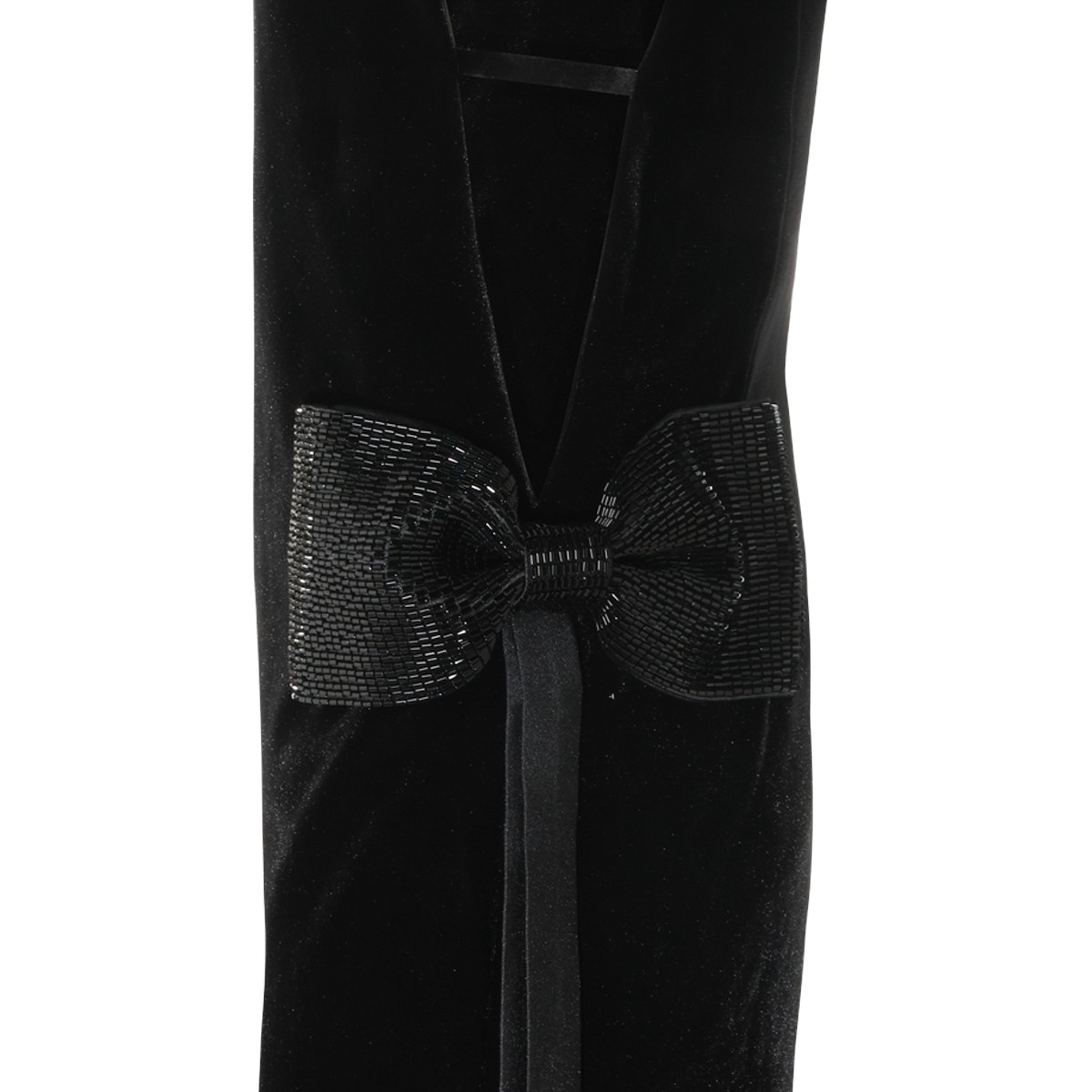 BLACK VELVET DRESS