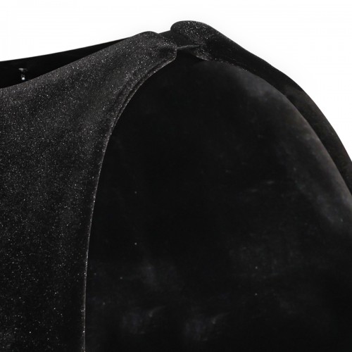 BLACK VELVET DRESS