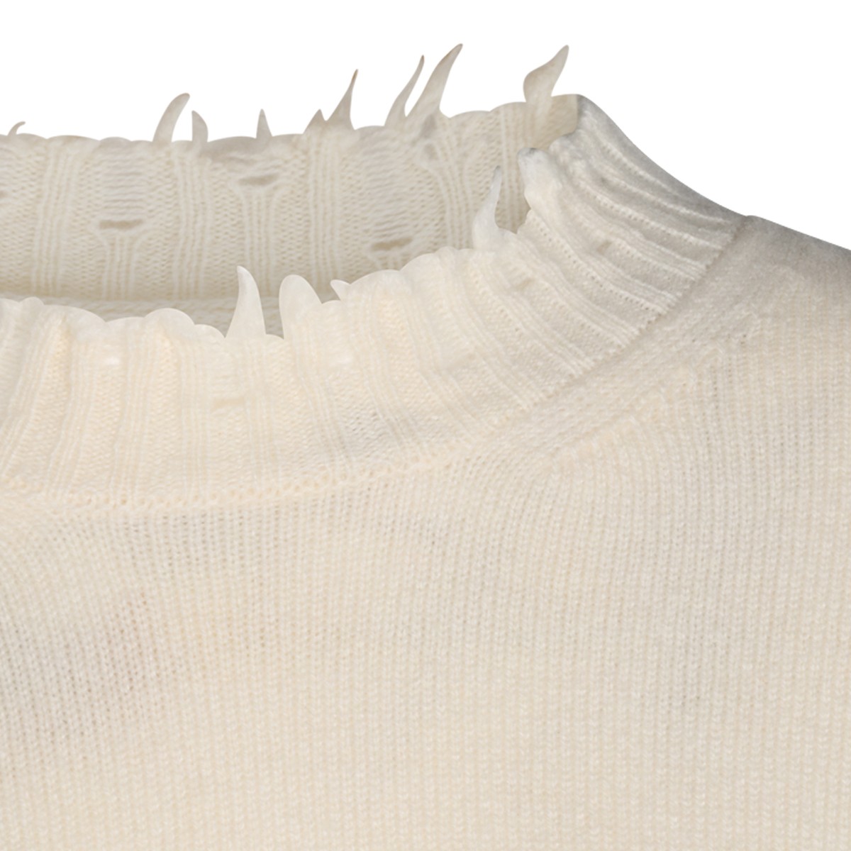 OFF WHITE CASHMERE SWEATER