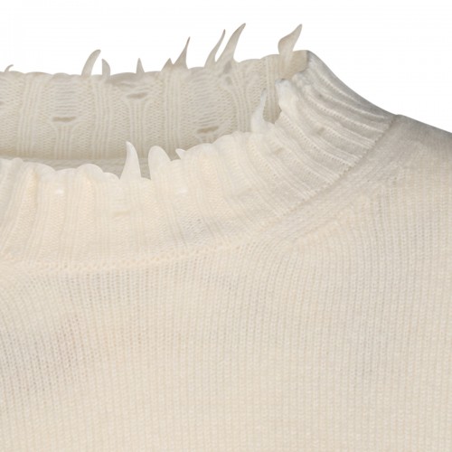 OFF WHITE CASHMERE SWEATER