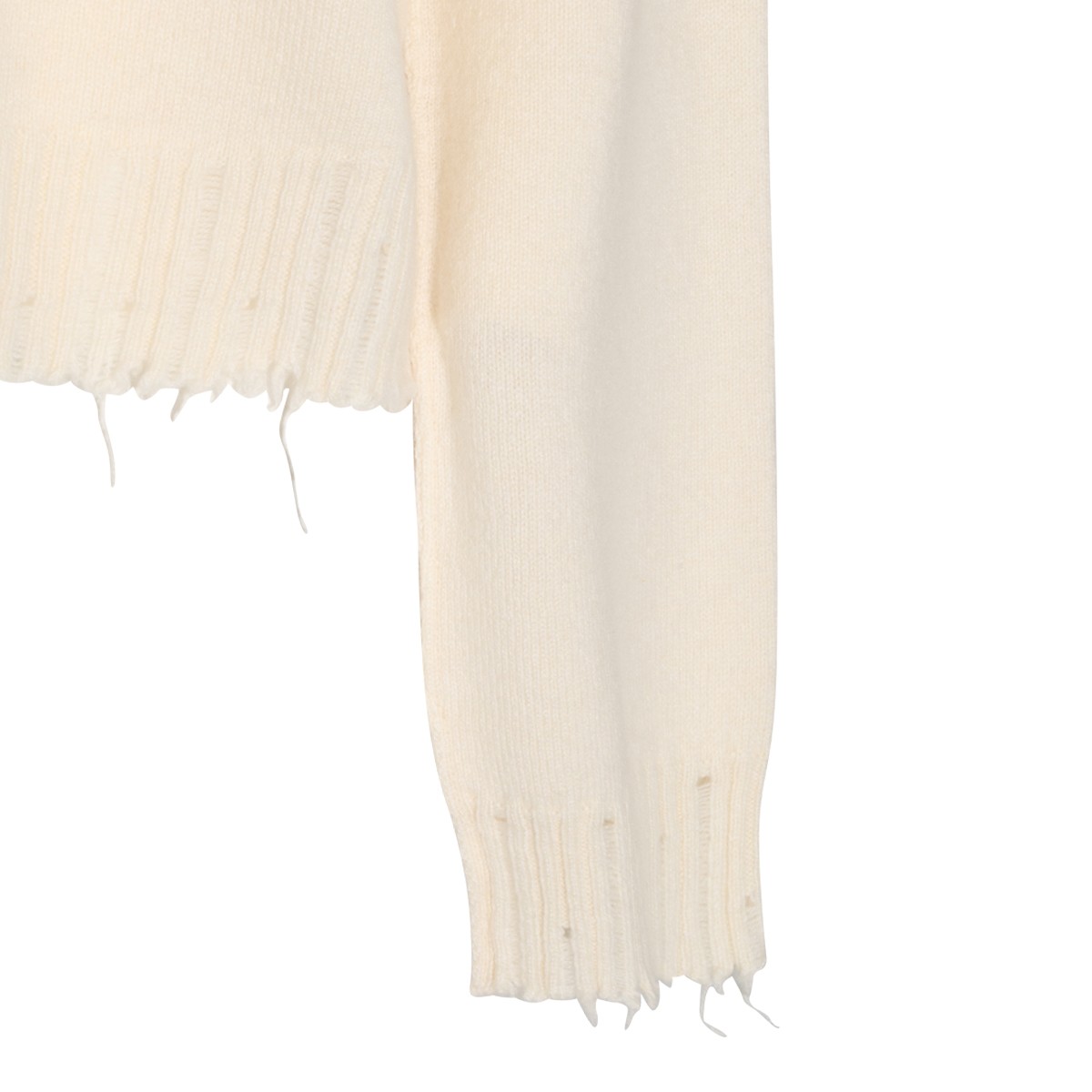 OFF WHITE CASHMERE SWEATER