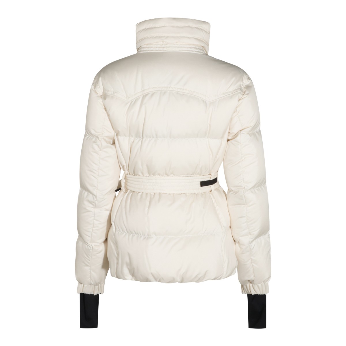 WHITE DOWN SKI JACKET