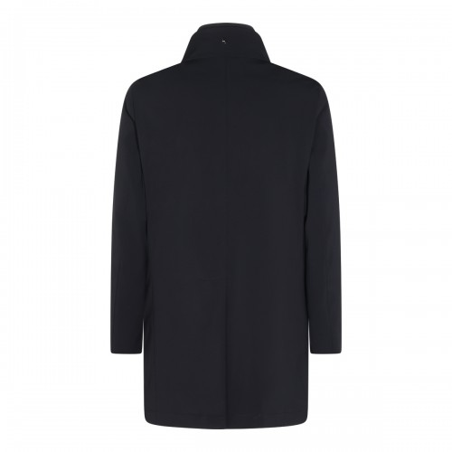 NAVY LONG COAT 2