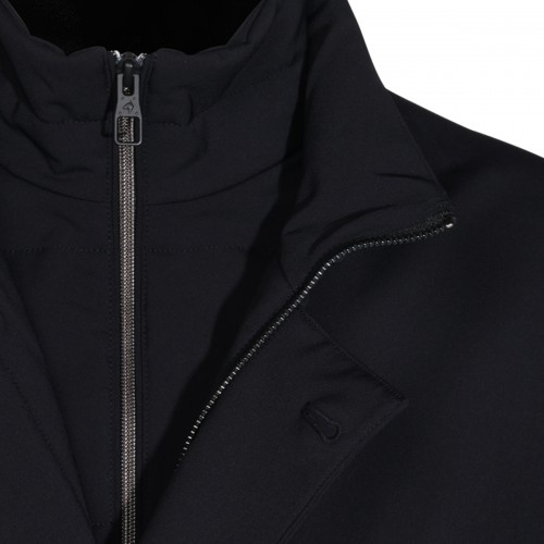 NAVY LONG COAT