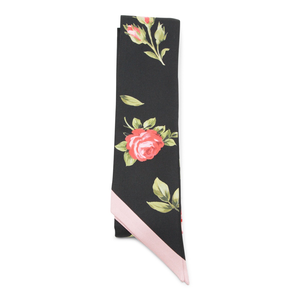 PINK SILK SCARF