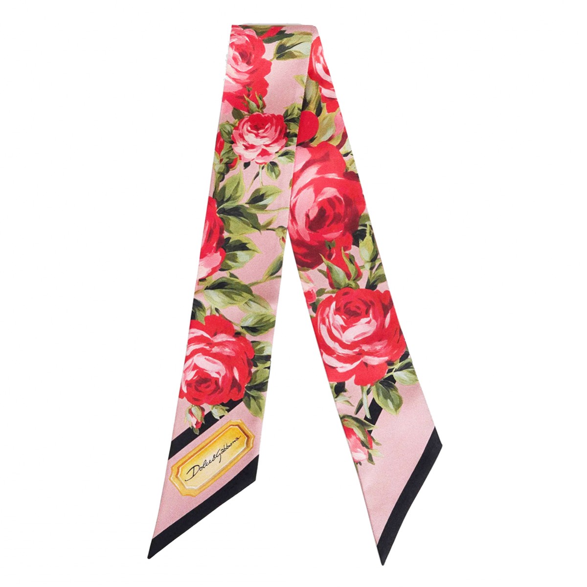 PINK SILK SCARF