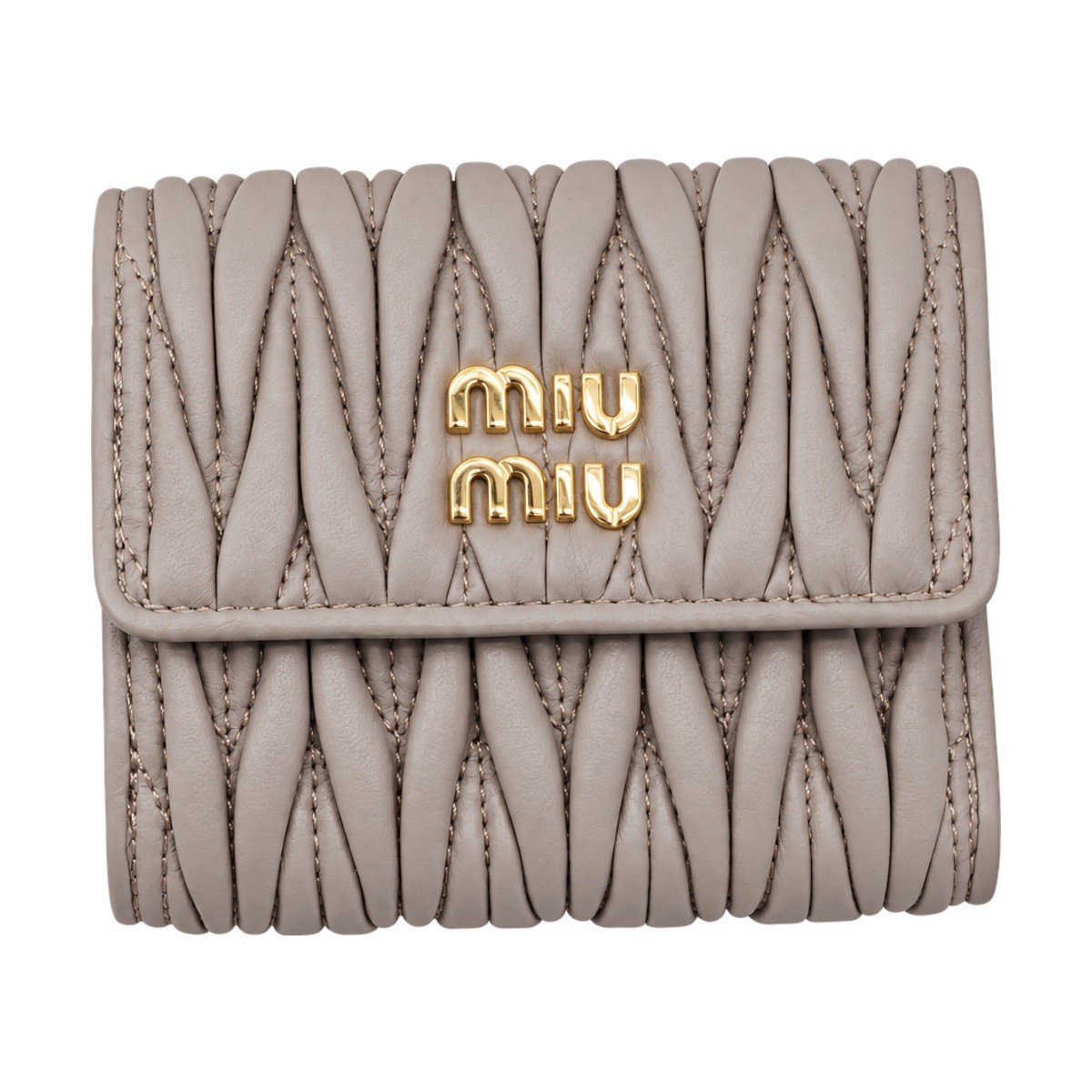 PUMICE STONE NAPPA LEATHER SMALL WALLET