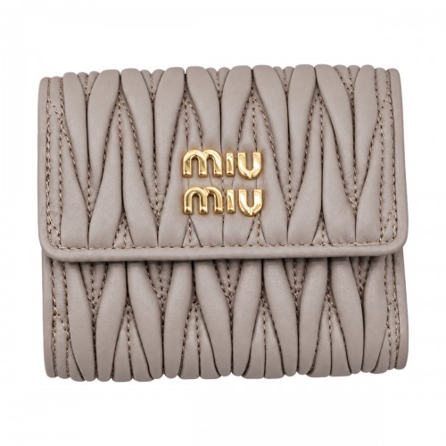 PUMICE STONE NAPPA LEATHER SMALL WALLET